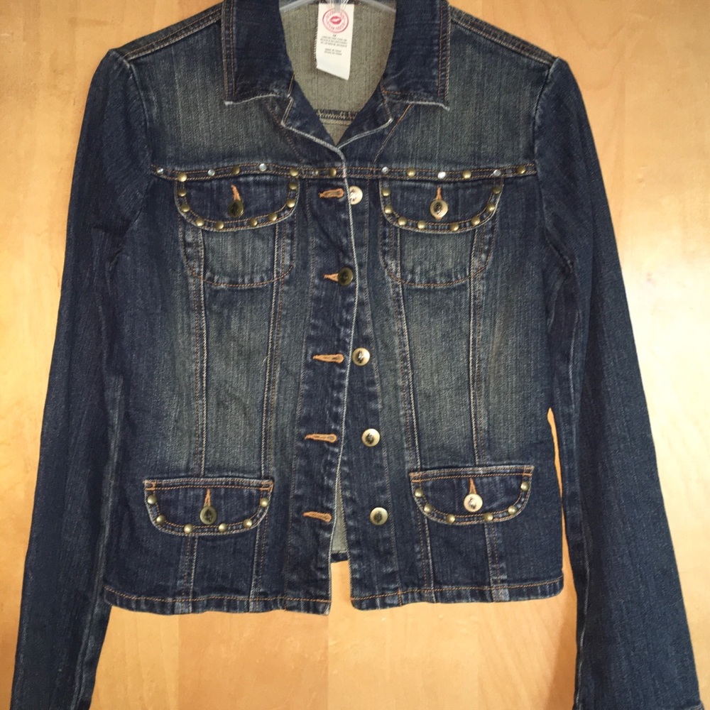 Denim embellished jacket - Picture 11 of 12